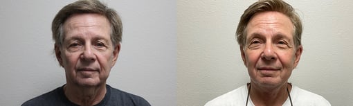 facelift necklift before and after photos by kryger institute of plastic surgery in thousand oaks ca